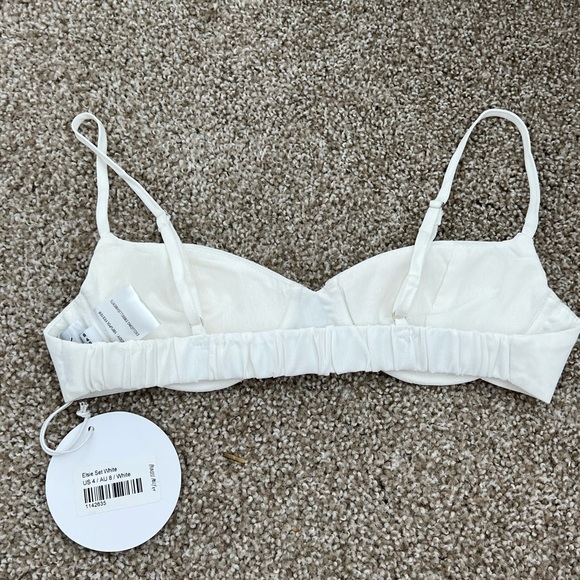 White bra top - Picture 3 of 3